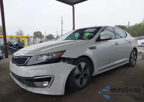 2013 Kia Optima Hybrid Ex z USA, uszkodzony, nr VIN KNAGM4AD2D5057754